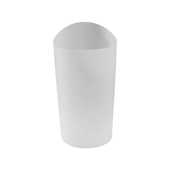 Simple Slant - Mouth Design Plastic Trash Can, Household Bedroom Living Room Garbage Bin, Bathroom Lidless Wastebasket